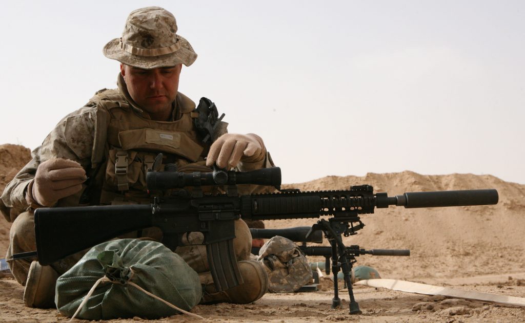 USMC photo of mk-12 SPR
