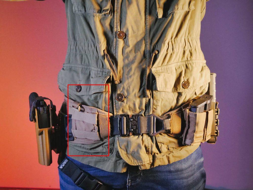 High Speed Gear battle belt, the firing line advantage. 