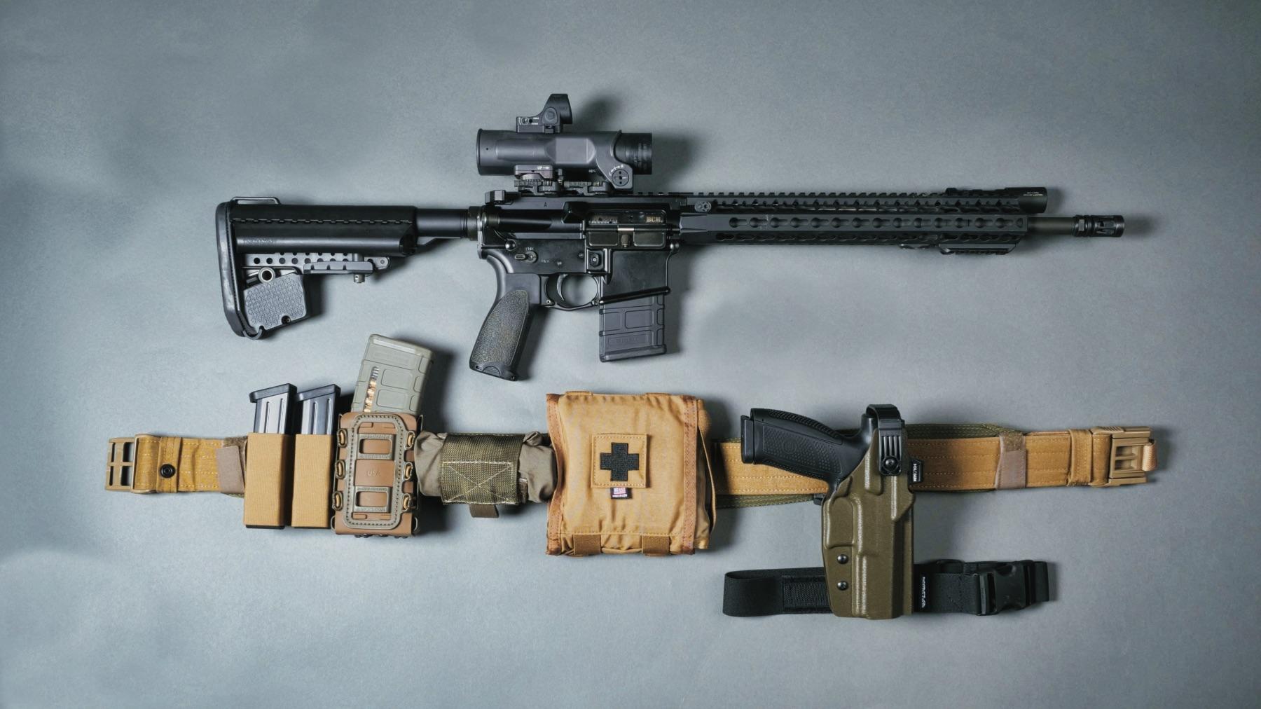 Gun Belt Setup Safariland Low Profile Battle Belt HRT ARC BELT HRT